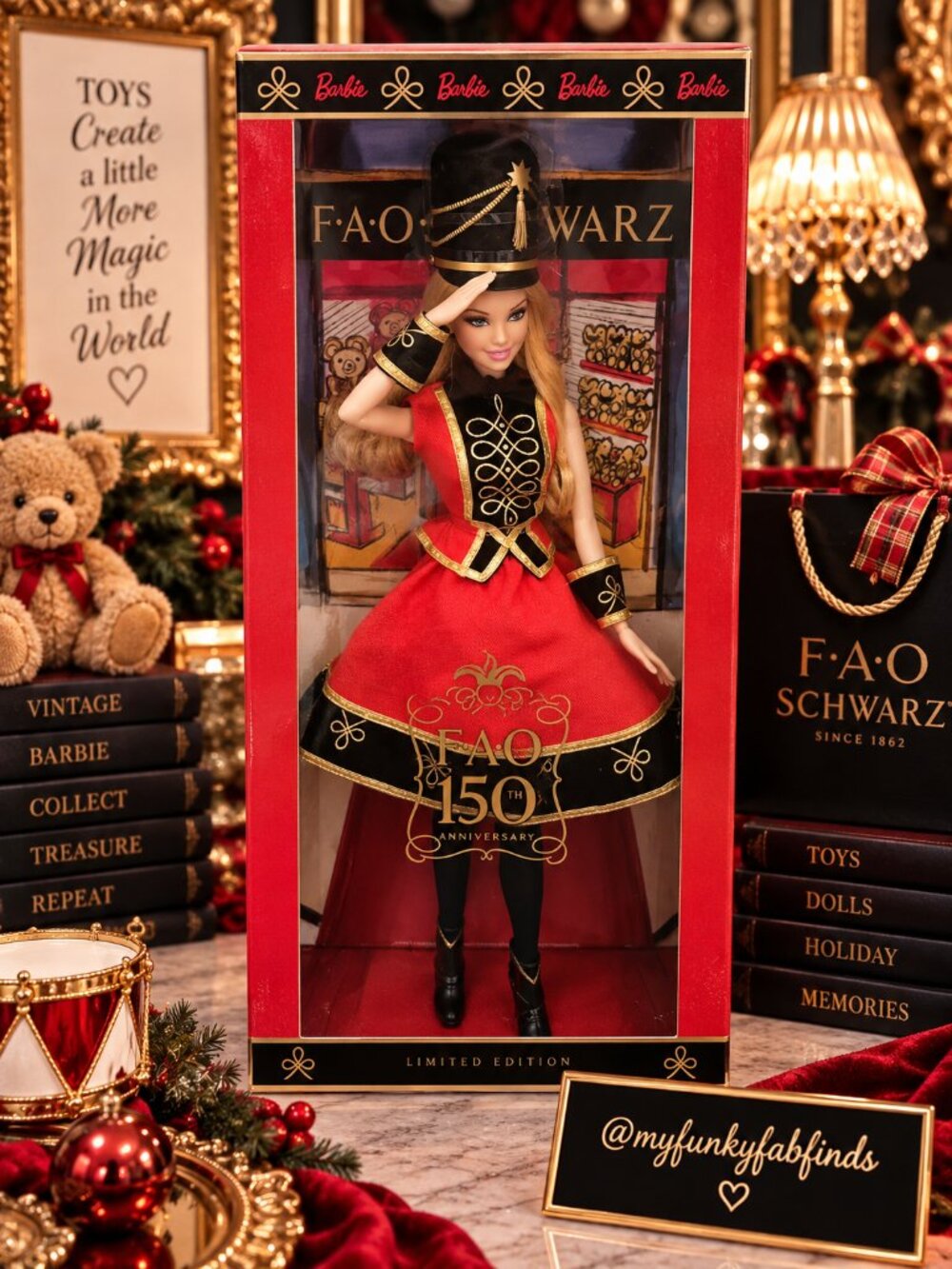 FAO Schwarz 150th Anniversary Barbie Doll